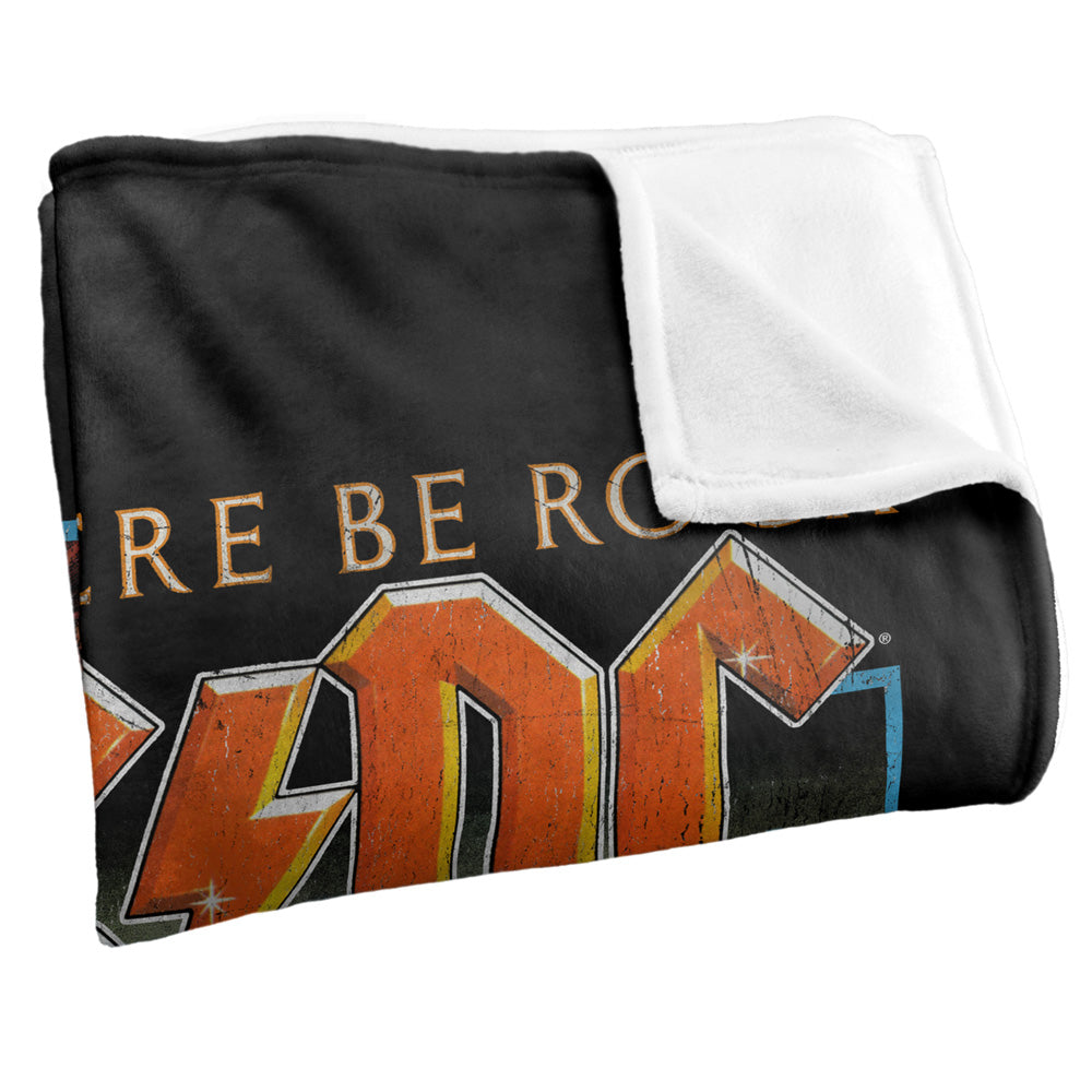 AD/DC Let There Be Rock 50x60 Blanket