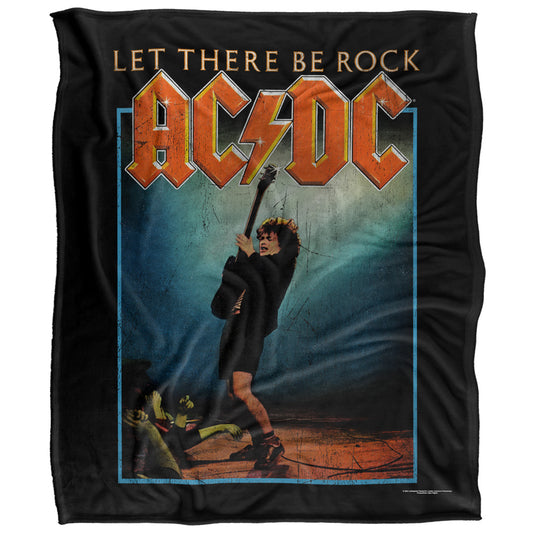 AD/DC Let There Be Rock 50x60 Blanket