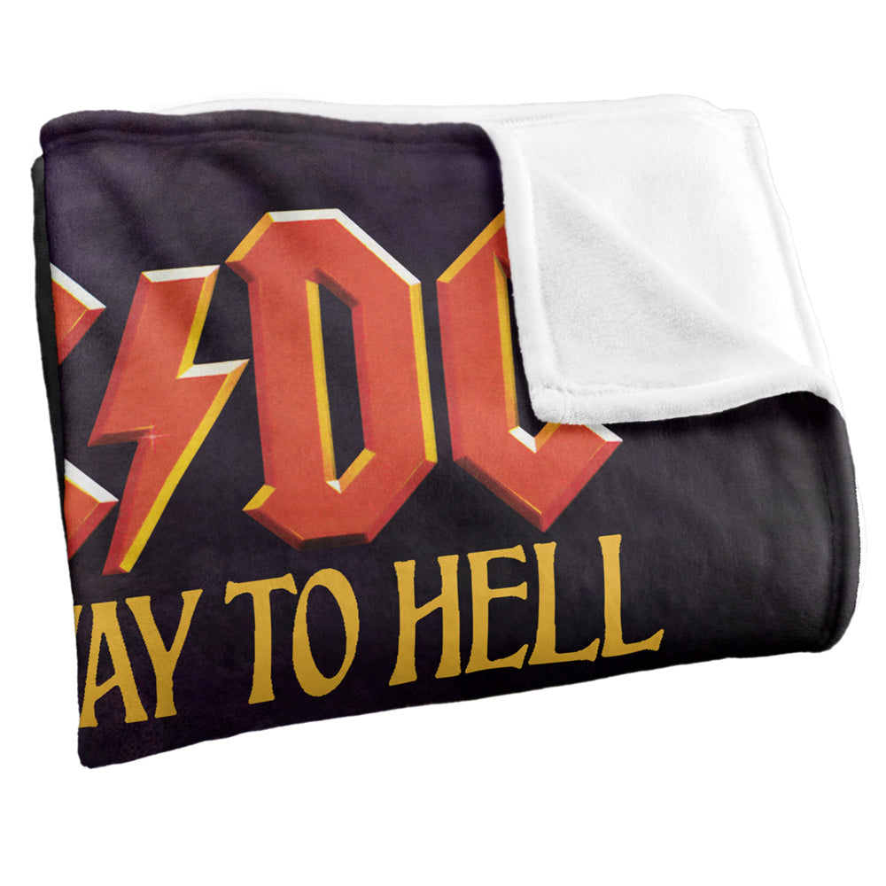 AD/DC Highway to Hell 50x60 Blanket