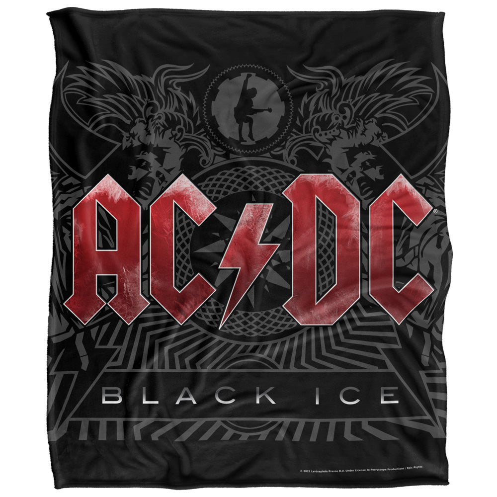 AD/DC Black Ice 50x60 Blanket