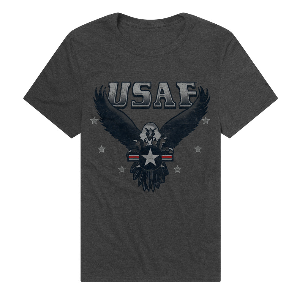 U.S Air Force Incoming Adult Unisex T Shirt Charcoal