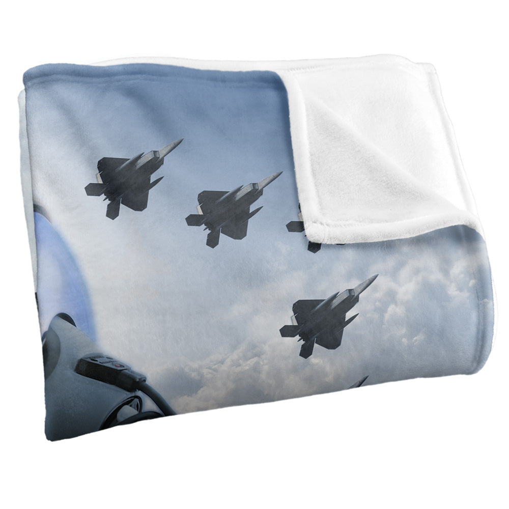 Air Force Pilot 50x60 Blanket