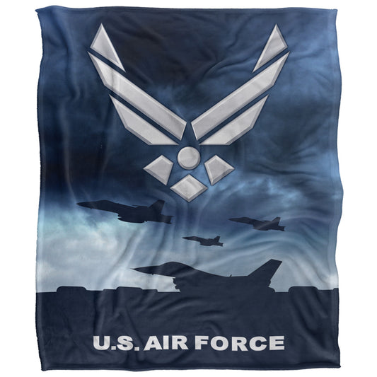 Air Force Take Off 50x60 Blanket