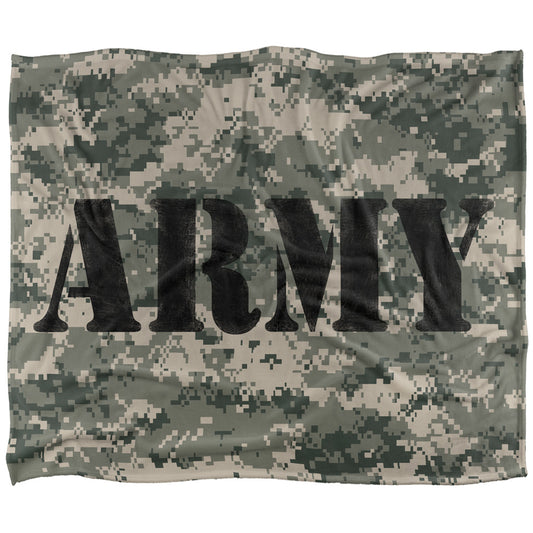 Army Camo 50x60 Blanket