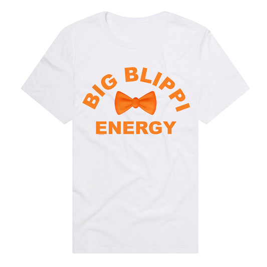 Big Blippi Energy Adult Unisex T Shirt and Sweatshirt White