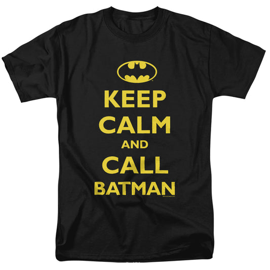 Keep Calm and Call Batman Adult Unisex T Shirt