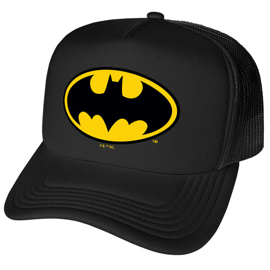 Classic Batman Logo Trucker Hat