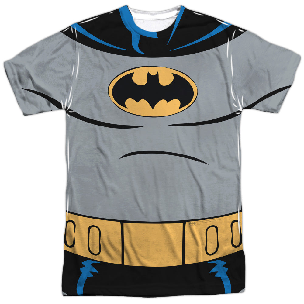 Batman The Animated Series Uniform Double-Sided Sublimated Costume Adult T Shirt