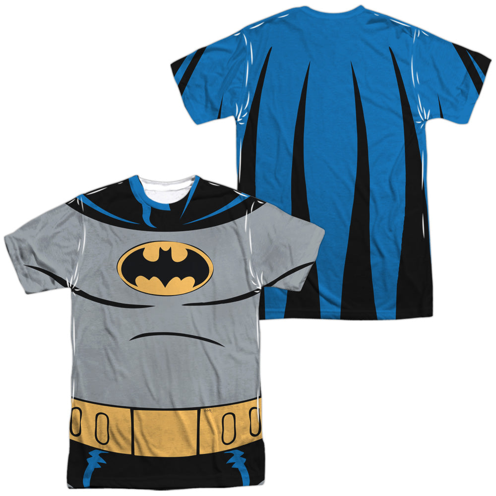 Batman The Animated Series Uniform Double-Sided Sublimated Costume Adult T Shirt