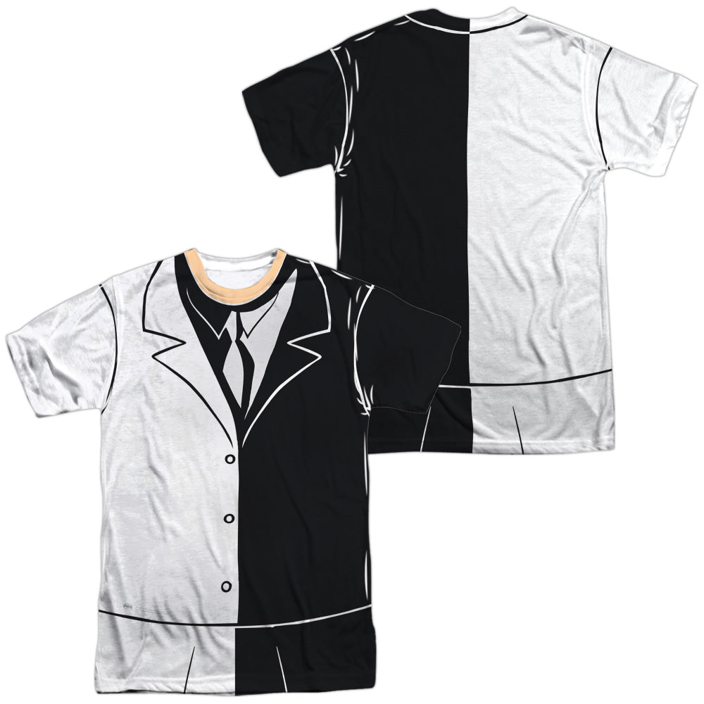 Two Face Uniform Batman The Animated Series Double-Sided Sublimated Costume Adult T Shirt