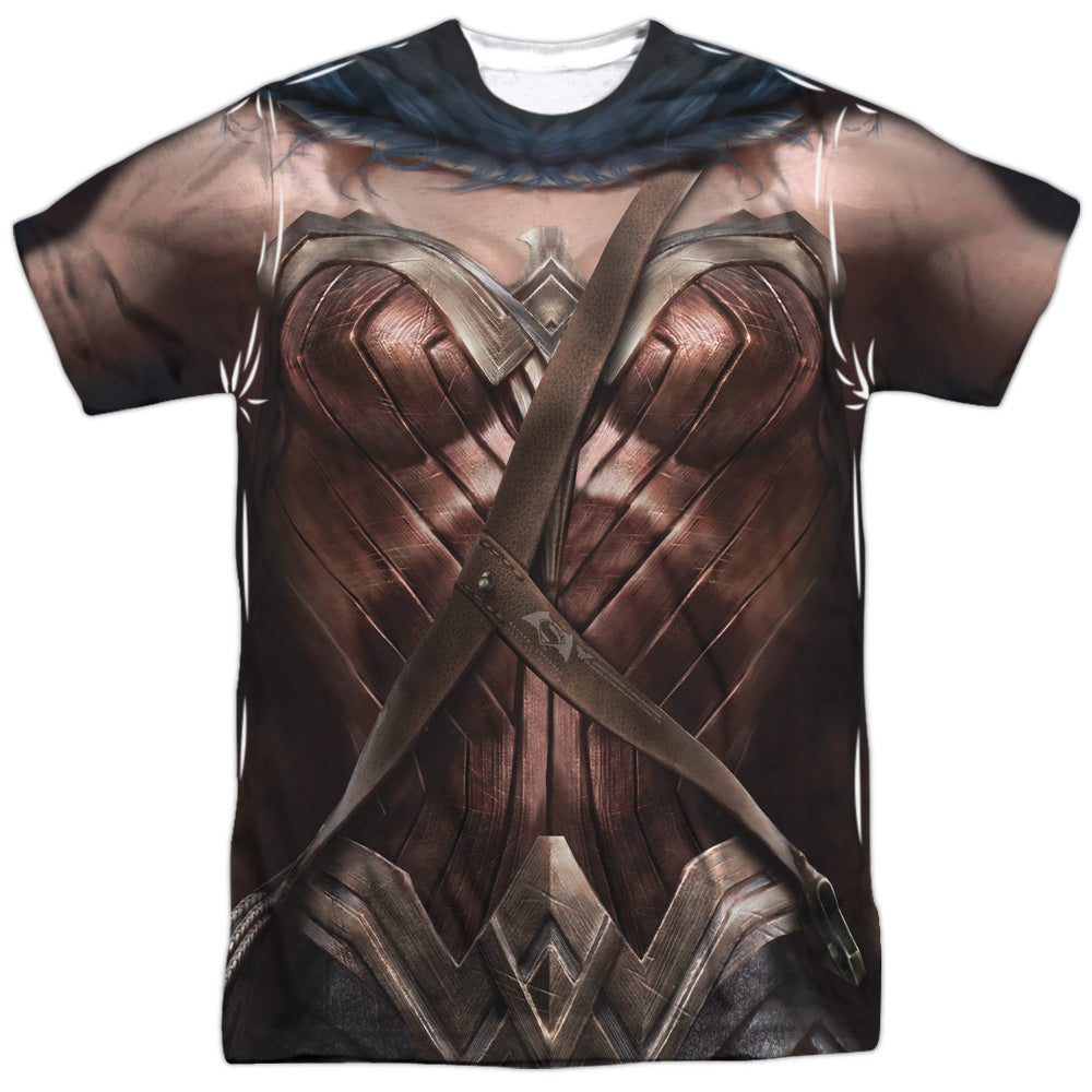 Wonder Woman Uniform Batman Vs Superman Double-Sided Sublimated Costume Adult T Shirt