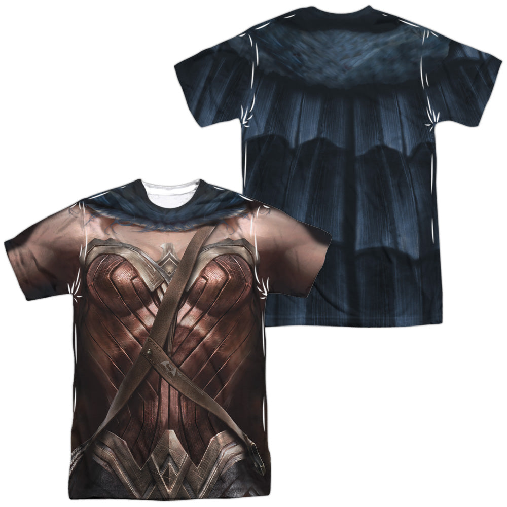 Wonder Woman Uniform Batman Vs Superman Double-Sided Sublimated Costume Adult T Shirt