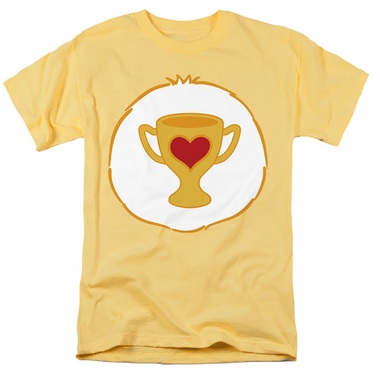 Care Bears Champ Bear Belly Adult Unisex T Shirt Lemon