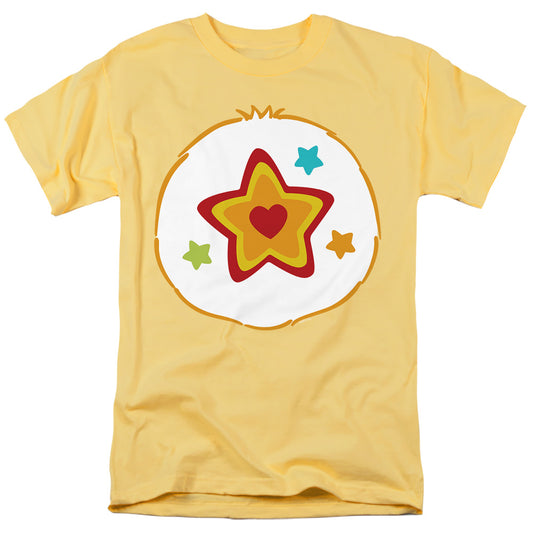 Care Bears Superstar Bear Belly Adult Unisex T Shirt Lemon