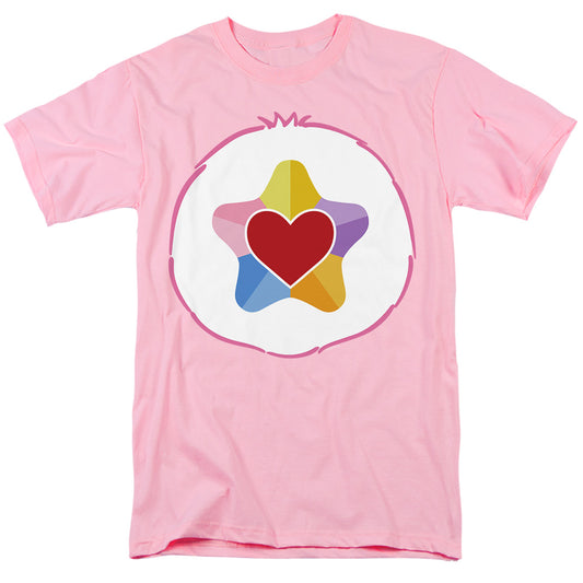 Care Bears True Heart Bear Belly Adult Unisex T Shirt Pink