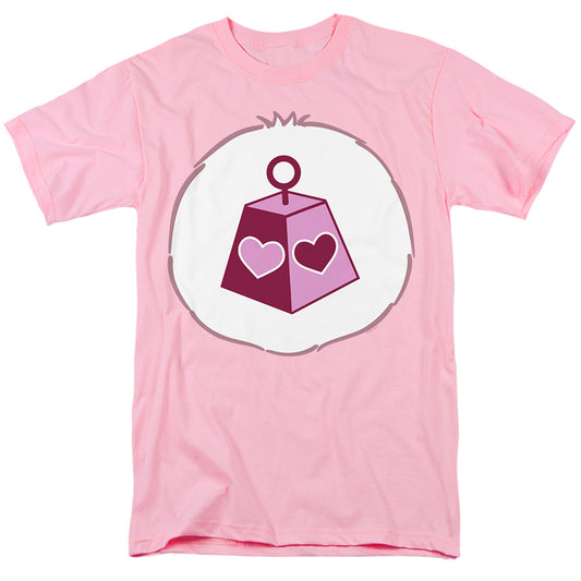 Care Bears Lotsa Heart Elephant Belly Adult Unisex T Shirt Pink