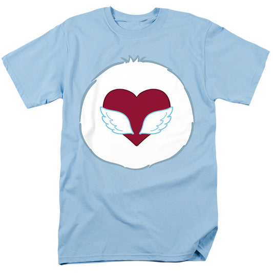 Care Bears Swift Heart Rabbit Belly Adult Unisex T Shirt Light Blue