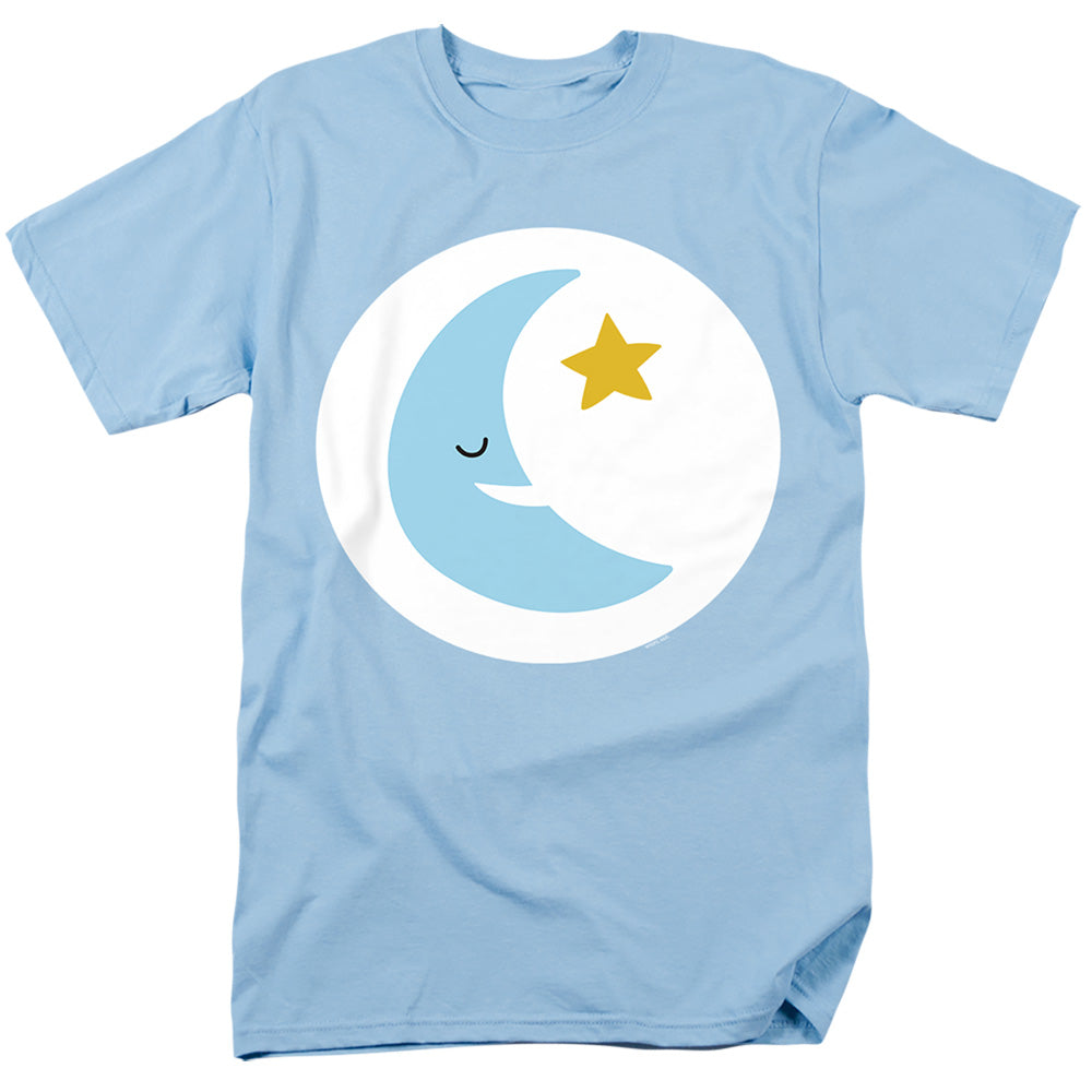 Care Bears: Unlock the Magic Bedtime Bear Belly Adult Unisex T Shirt Baby Blue