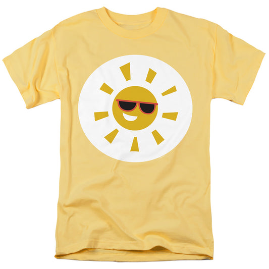 Care Bears: Unlock the Magic Funshine Bear Belly Adult Unisex T Shirt Lemon