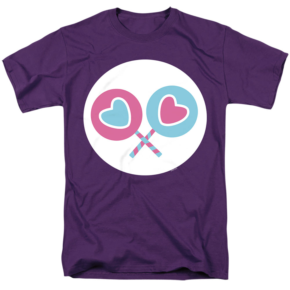 Care Bears: Unlock the Magic Share Bear Belly Adult Unisex T Shirt Purple