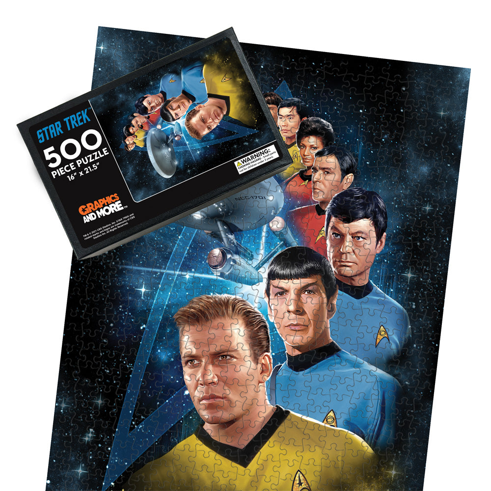 Star Trek Holiday Gift Bundle | Coffee Mug + Puzzle + Tote Bag