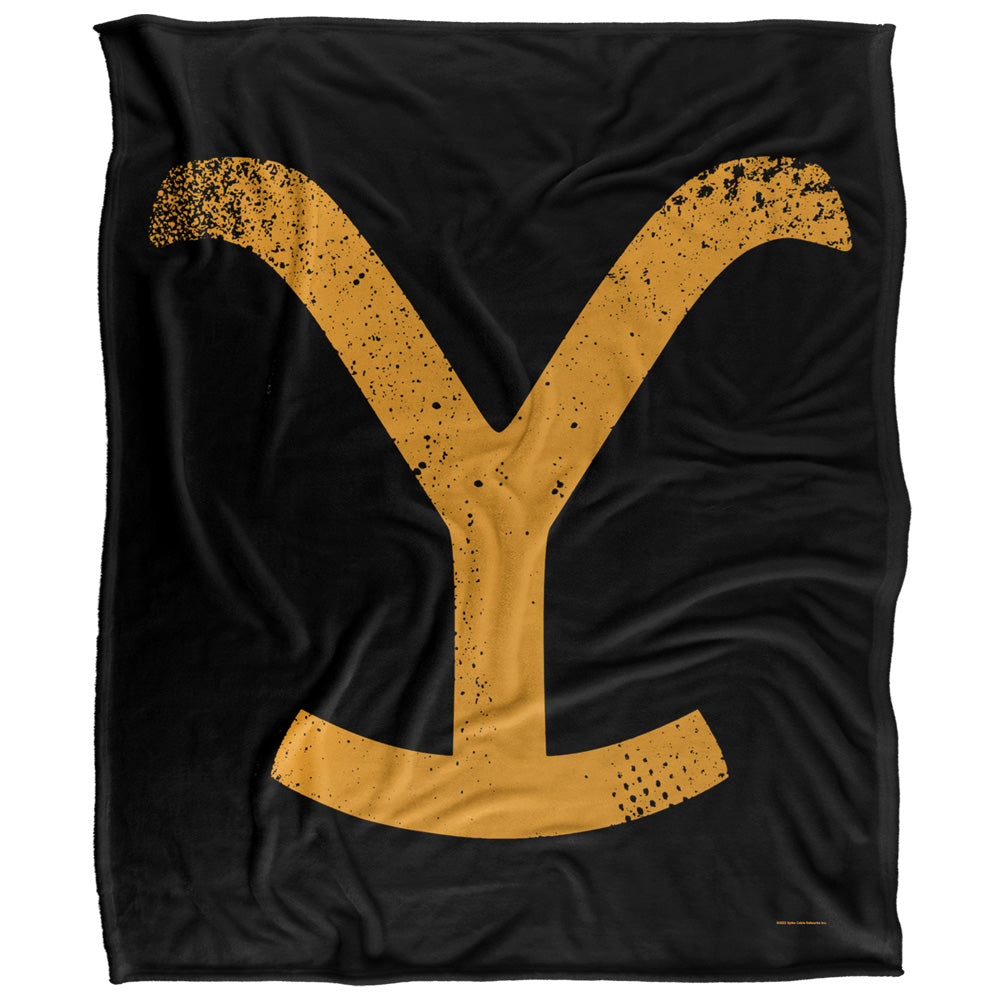 Y Branding Logo 50x60 Blanket