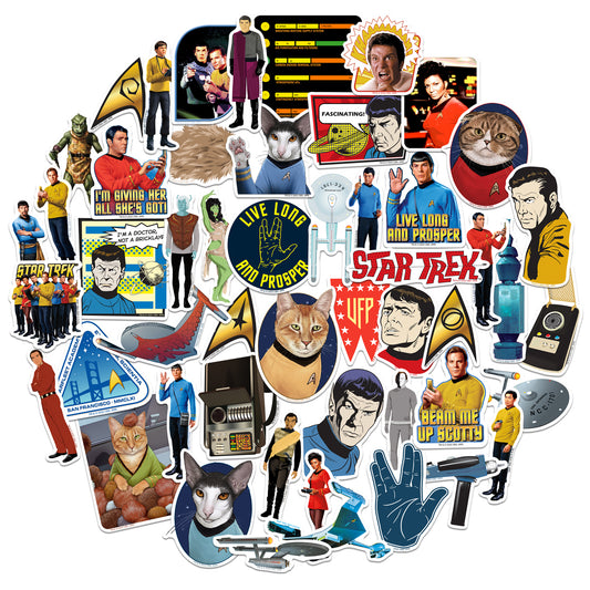 Star Trek: Original Series Vinyl Stickers 50-Pack