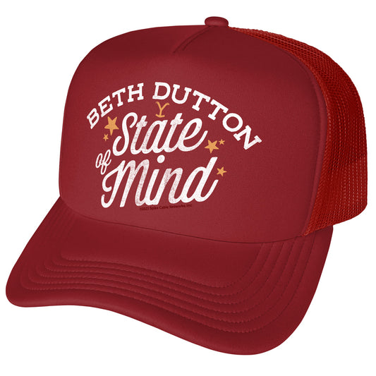 Yellowstone Beth Dutton Stand Of Mind Trucker Hat