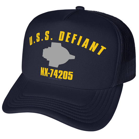 Star Trek Defiant Nx-74204 Trucker Hat