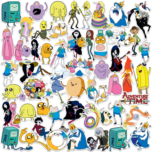 Adventure Time Vinyl Stickers 50-Pack