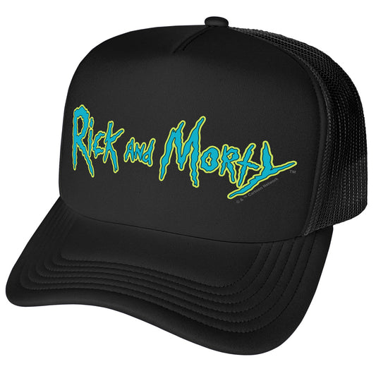 Rick And Morty Logo Trucker Hat