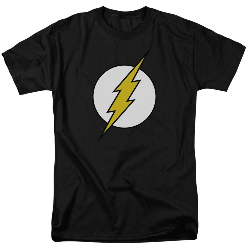 Flash Classic Symbol Unisex Adult T Shirt Black