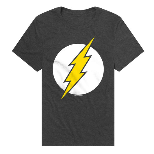 Flash Classic Symbol Unisex Adult T Shirt Black