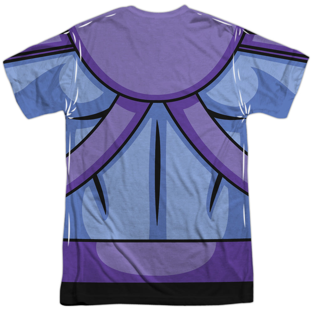 Skeletor Masters of The Universe Uniform Double-Sided Sublimated Costume Adult T Shirt