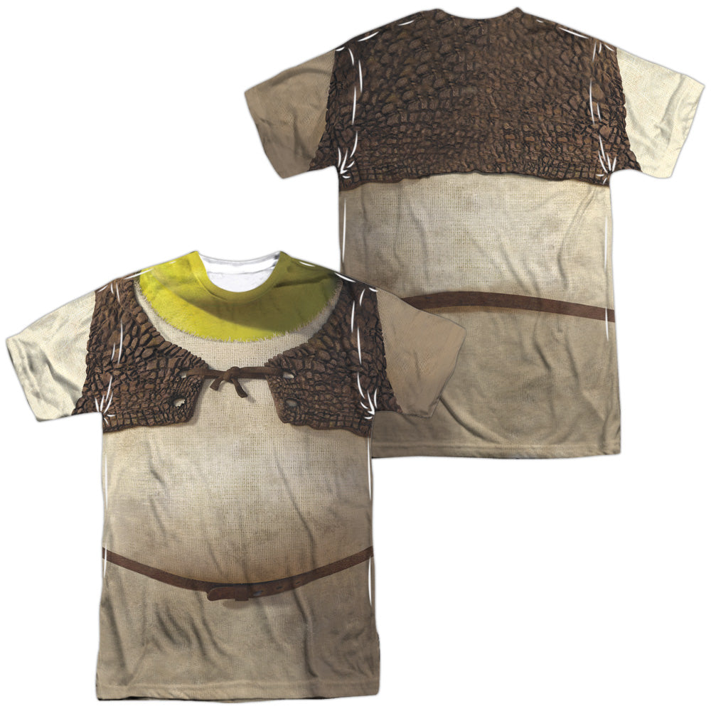 Shrek Double-Sided Sublimated Costume Adult T Shirt