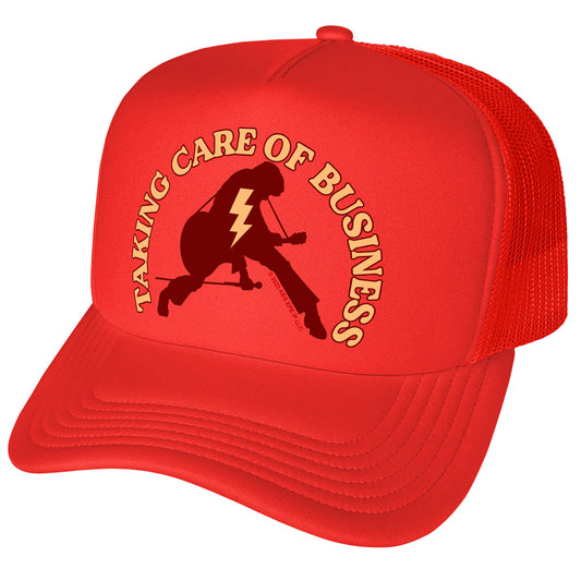 Taking Care Of Business Trucker Hat