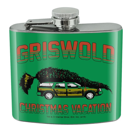 Christmas Vacation Griswold Vacation Stainless Steel 5oz Hip Drink Kidney Flask