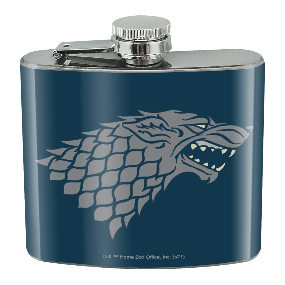 Game of Thrones Targaryen Sigil Stainless Steel 5oz Hip Drink Kidney Flask