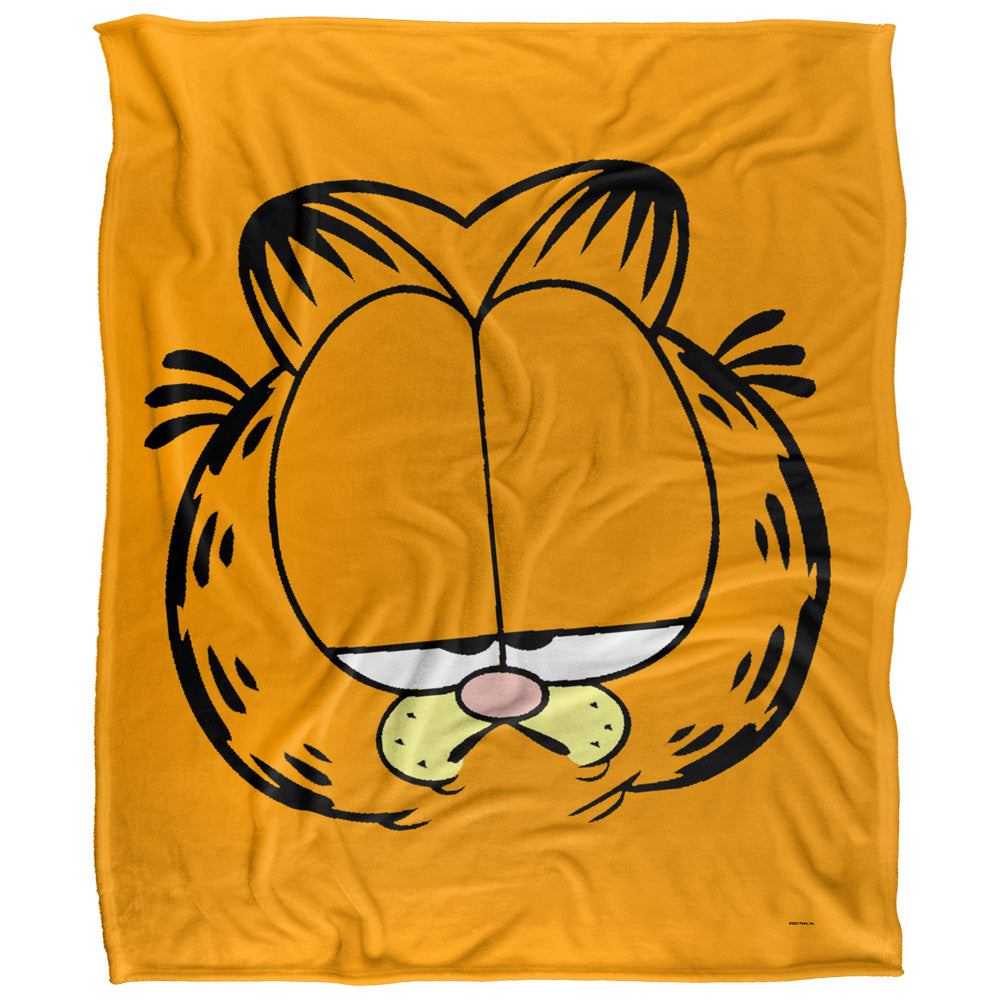 Garfield Face 50x60 Blanket