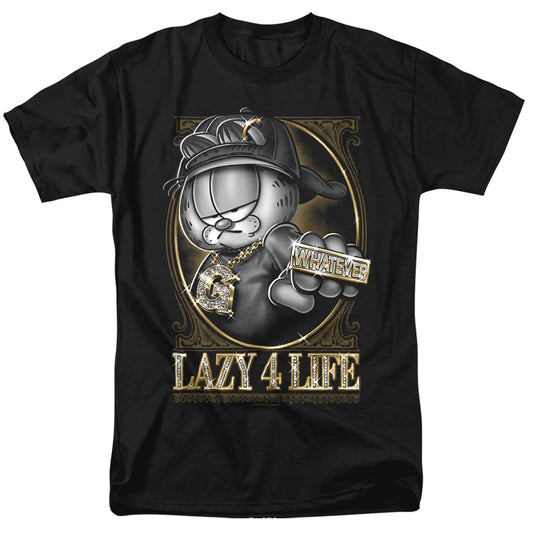 Garfield Lazy 4 Life Adult Unisex T Shirt