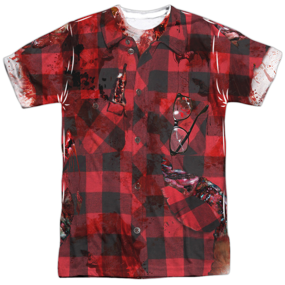 Hipster Zombie Double-Sided Sublimated Costume Adult T Shirt