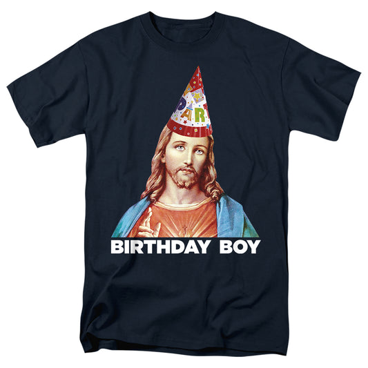 Jesus Birthday Boy Navy