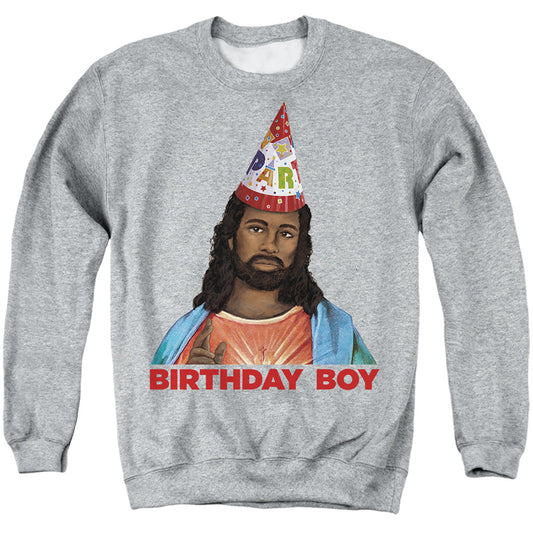 Jesus Birthday Boy BLACK JESUS Edition Crewneck Sweatshirt