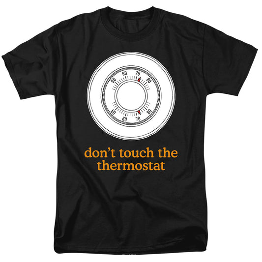 Don't Touch the Thermostat Father's Day Adult T Shirt Charcoal