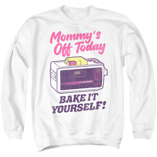 Easy Bake Oven Bake It Yourself Adult Crewneck Sweatshirt White