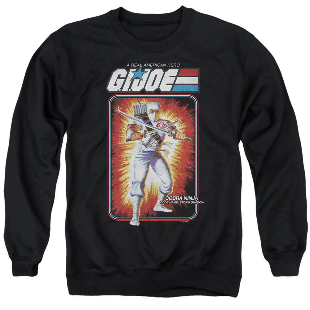 G.I. Joe Storm Shadow Card Adult Unisex T Shirt Charcoal