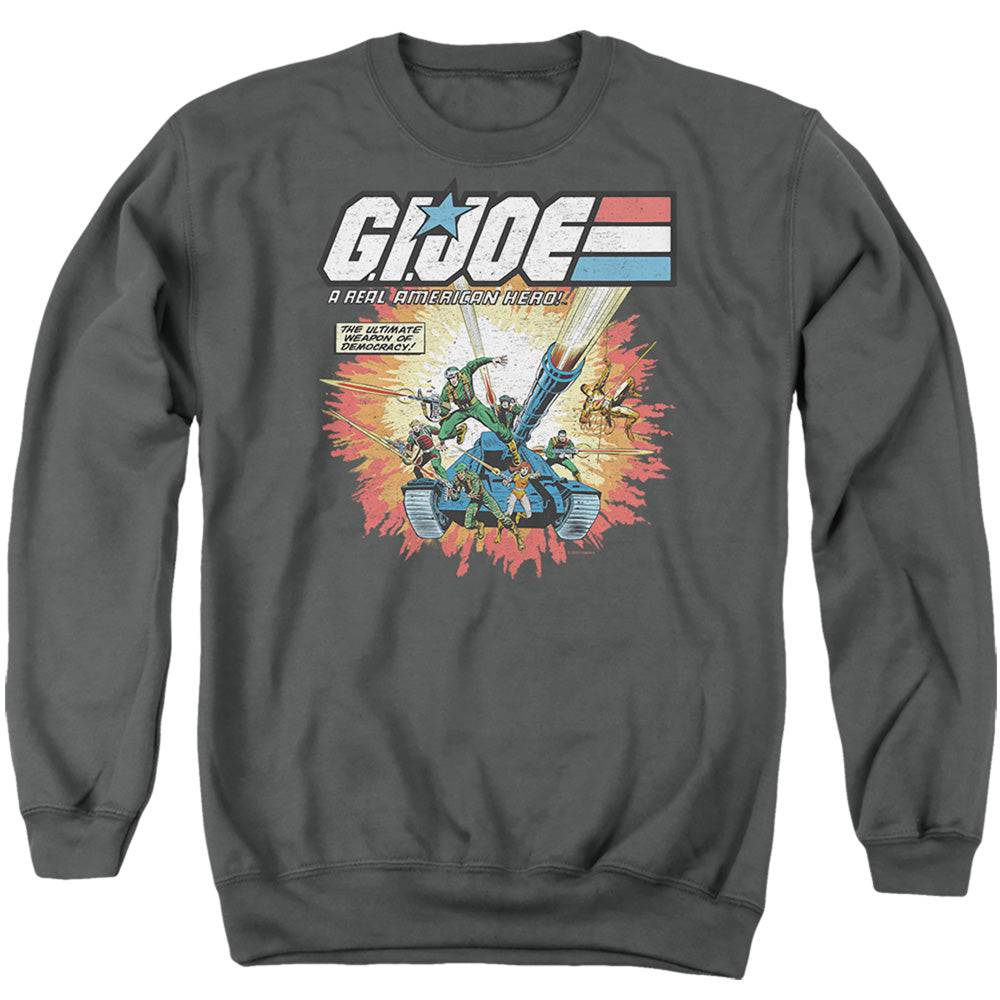 G.I. Joe Real American Hero Adult Unisex T Shirt Charcoal