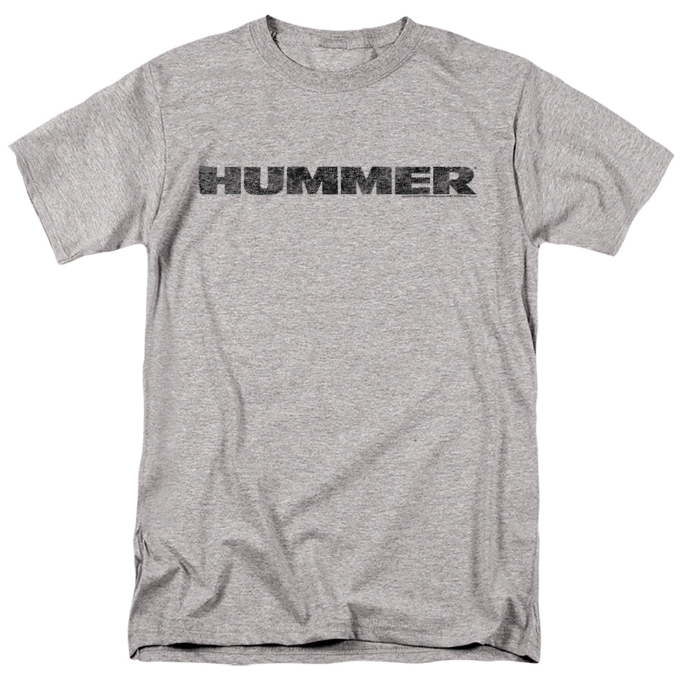 Hummer Distressed Hummer Logo Adult Unisex T Shirt