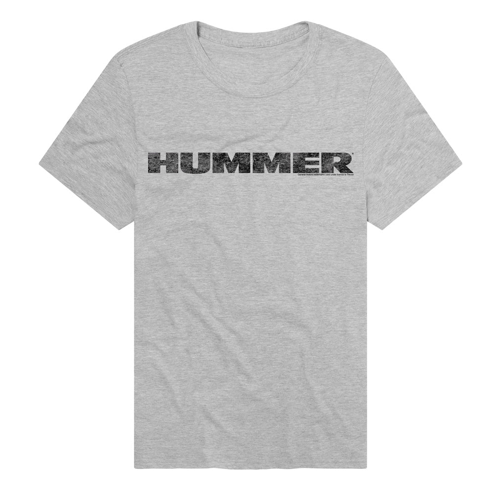 Hummer Distressed Hummer Logo Adult Unisex T Shirt