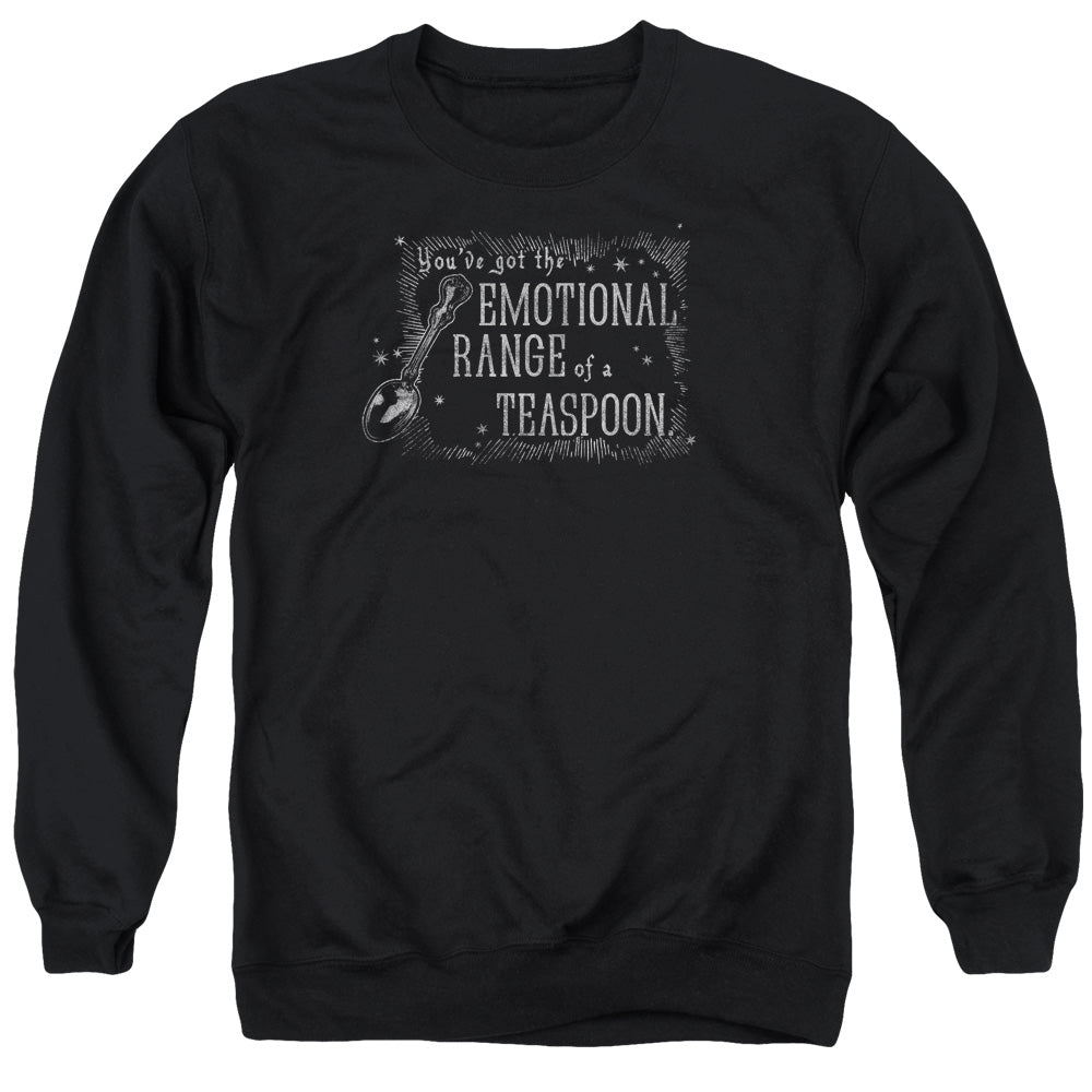 Harry Potter Emotional Range of a Teaspoon Sweatshirts Black